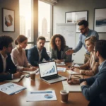 Apprenticeship Levy UK: Key Q3 Changes & Maximising Funds Professionals discussing Apprenticeship Levy UK changes and financial strategies.