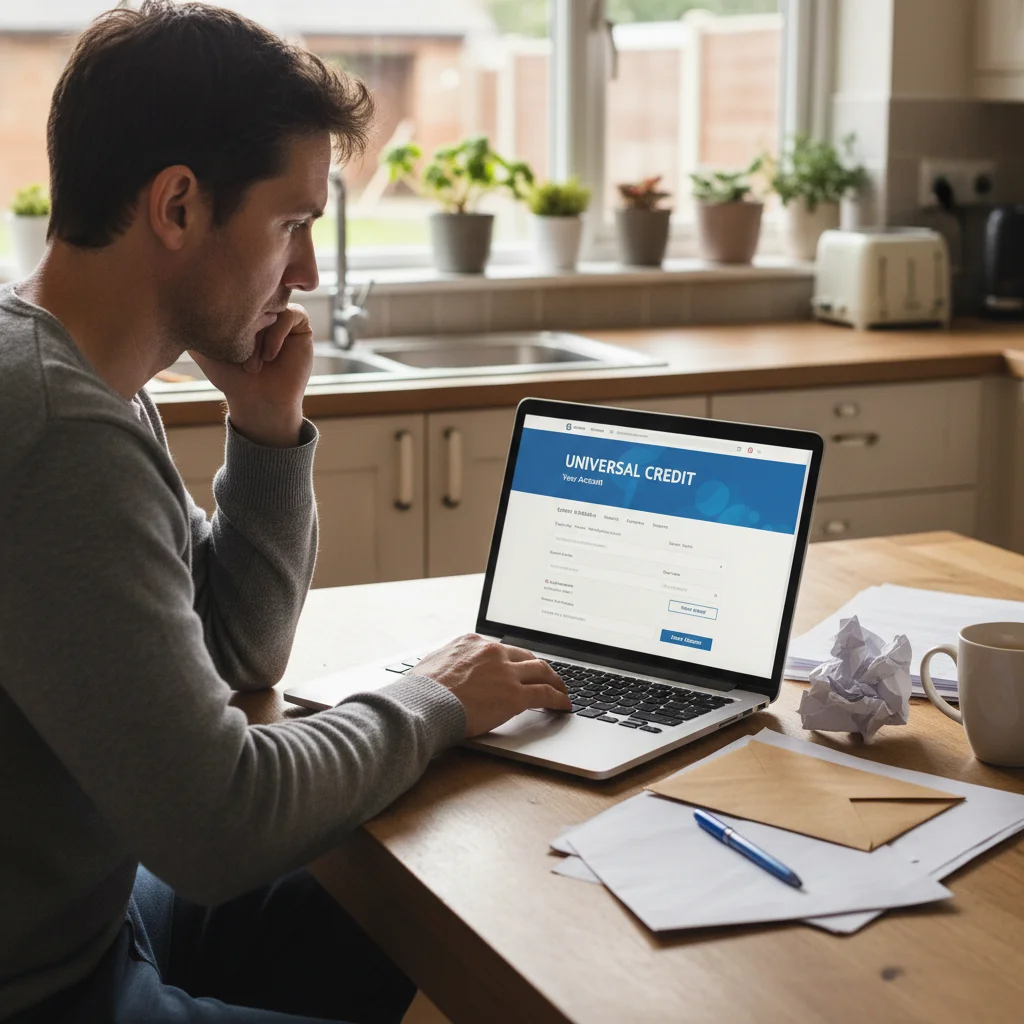Individual checking Universal Credit online account details