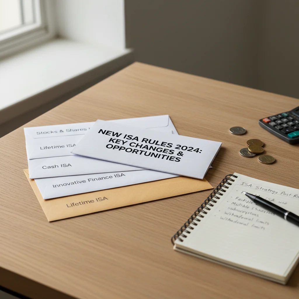 Stack of ISA account statements, symbolising management of various ISA types