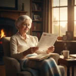 Pension Credit Explained: Don't Miss Out on UK Benefits Elderly person reviewing Pension Credit documents with a warm, reassuring expression