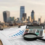 UK Capital Gains Tax Changes: What Investors Need to Know Financial documents and calculator representing UK Capital Gains Tax changes.