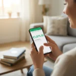 Universal Credit Changes: Understanding Your 3.1% Payment Increase Hands holding smartphone showing increased bank balance, representing Universal Credit payment rise.