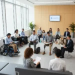 Universal Credit Work Capability Assessment 2026: Your Guide People waiting for a Universal Credit Work Capability Assessment
